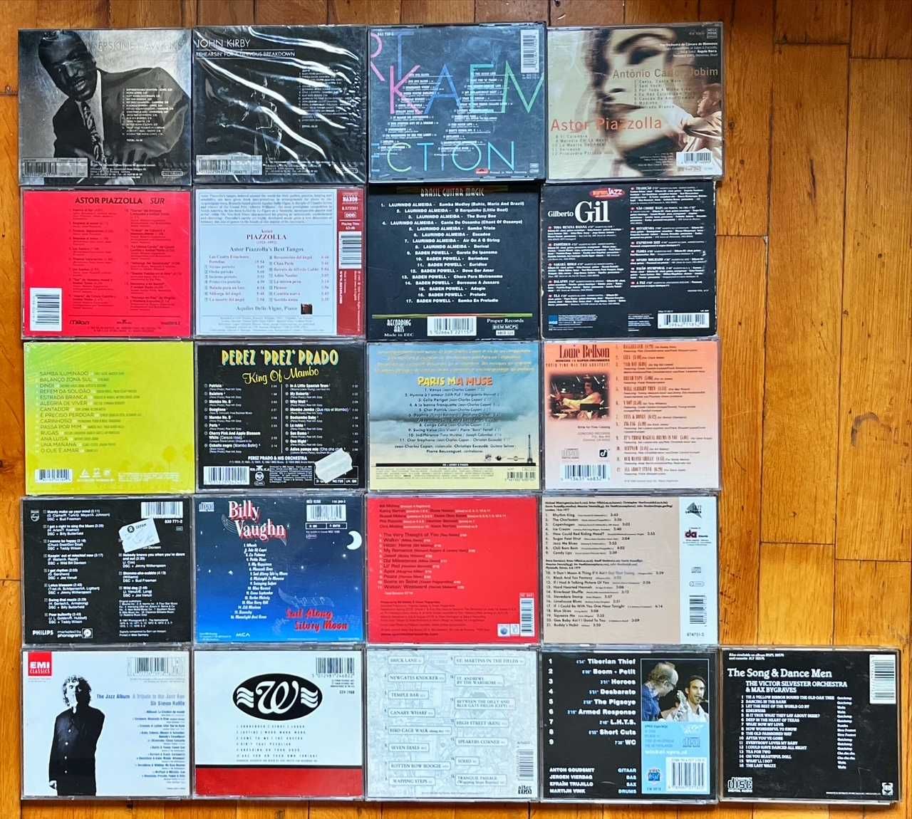 Lot CD jazz: Matsui, Gillespie, Hancock, Basie, Getz, Brubeck, Davis..