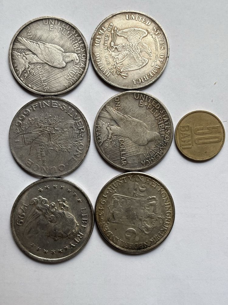Vand monede one dollar USA