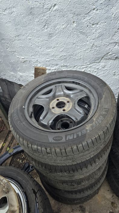 Jante structurate 4x100 Logan Anvelope 205 55 r16 dokker lodgy sandero