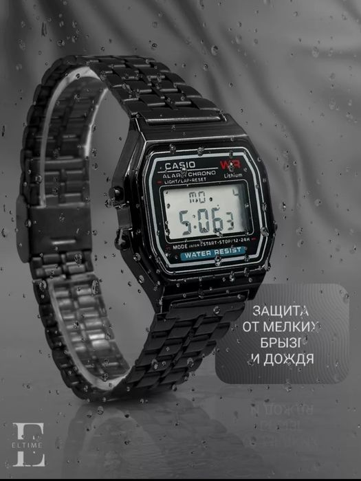 Электронныечасы в ретро-стиле