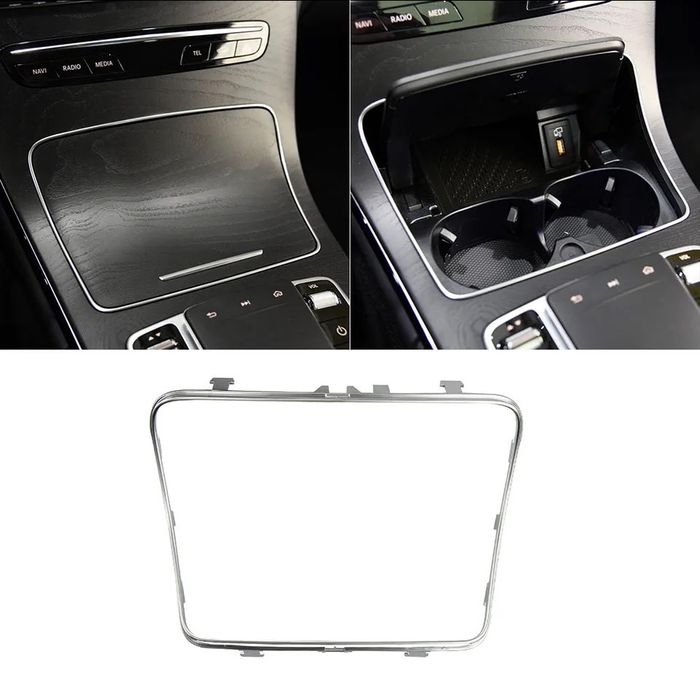 Buton Rama trim cotiera crom Consola Mercedes Class C E W205 C63 W213