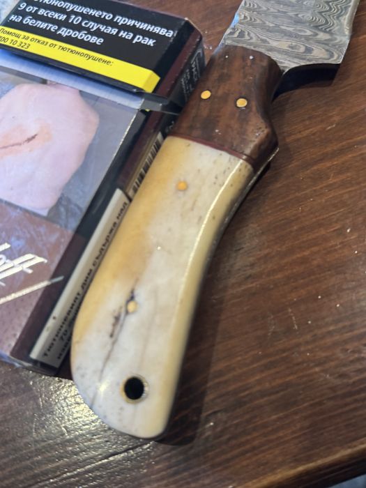Дамасков ножле. Ловен нож. Нож за дране