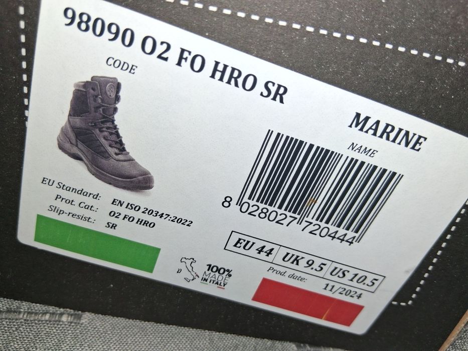 Работни обувки/кубинки/ panda marine 44 номер