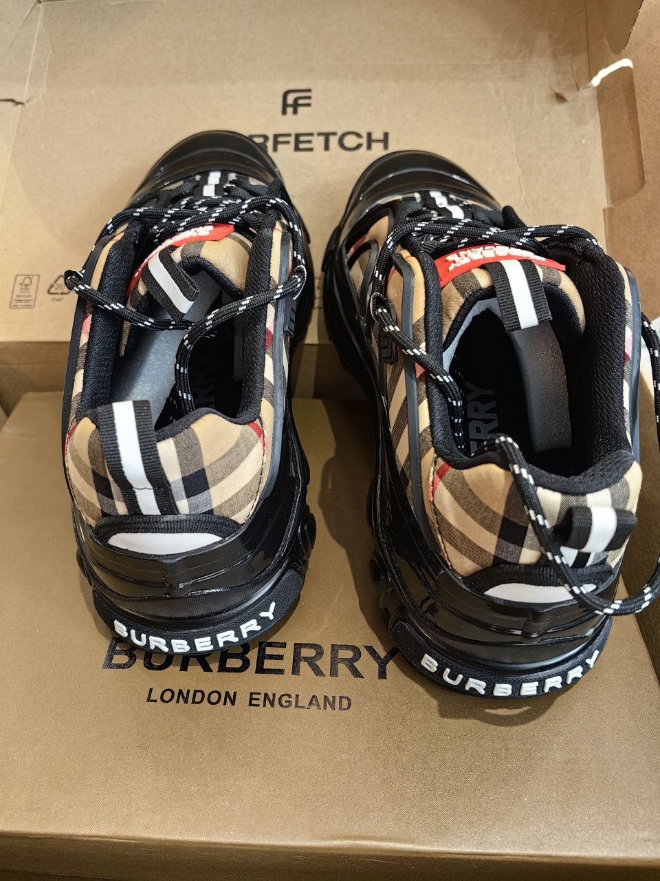 Burberry кецове обувки shoes
