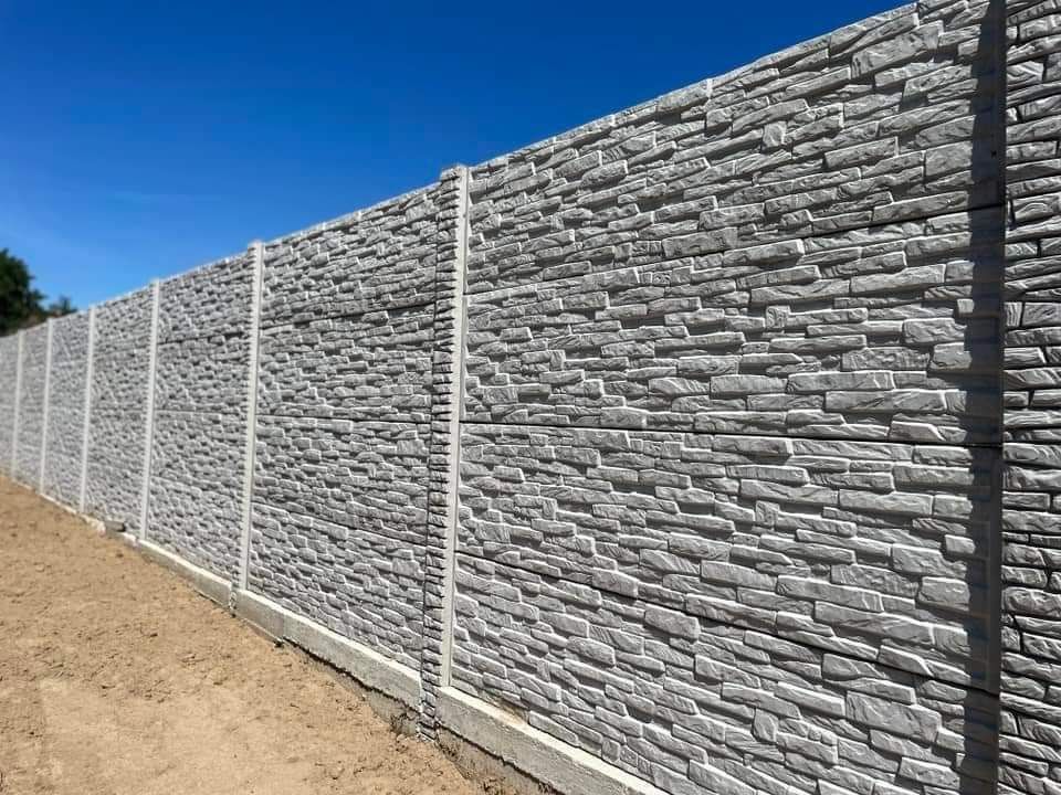 Placi de gard din beton