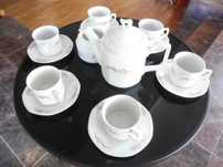 Set ceramica pentru servire ceai
