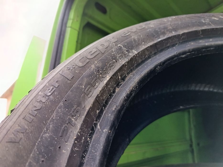 Anvelope MS iarna 215 55 18 hankook 2021 6.4mm