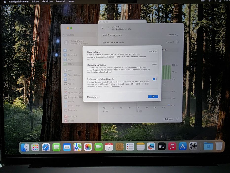 MacBook Pro 14" cu cip Apple M3 PRO  18GB 512GB SSD Garantie IMPECABIL