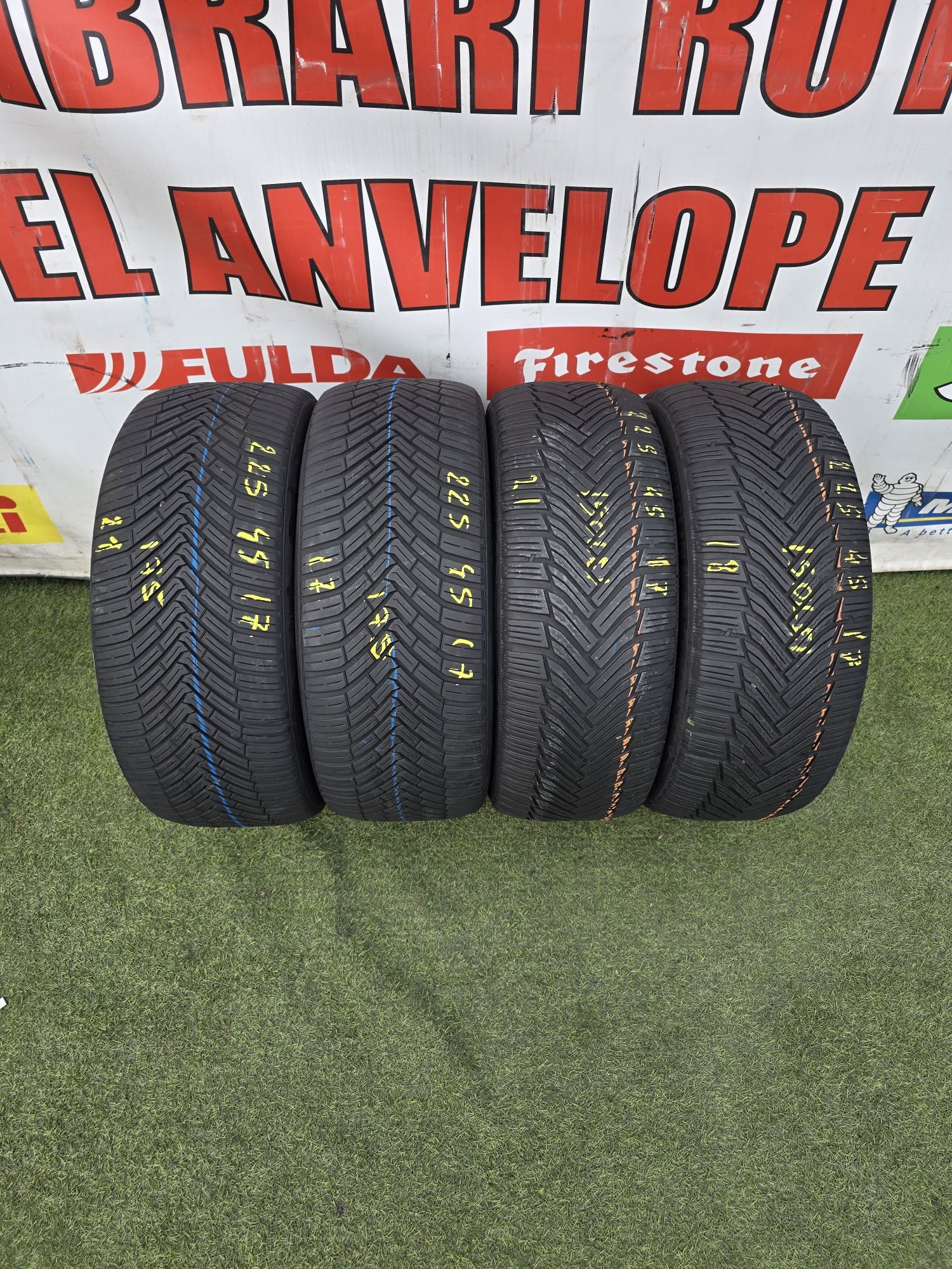 225 45.17 2x continental 2x michelin m+s
