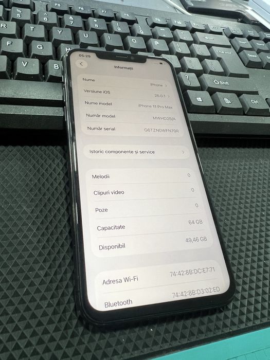 iPhone 11 Pro Max Grey 64GB X XS 12 13 14 15 S21 S22 S23 S24 Ultra