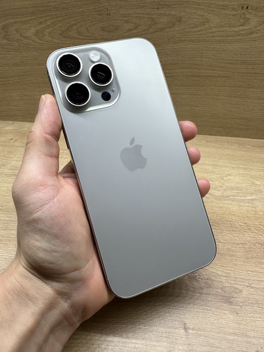 iPhone 16 PRO MAX 256Gb natural titanium 100% battery life