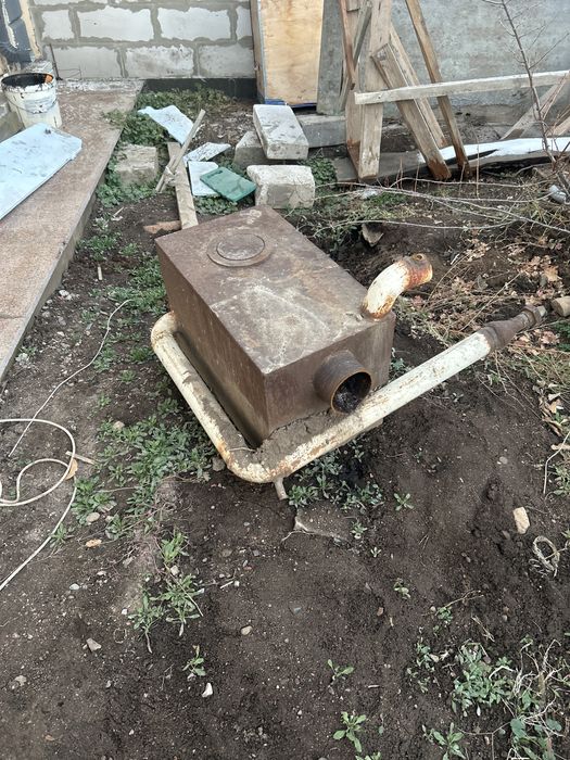 Печь угольная с водяной рубашкой