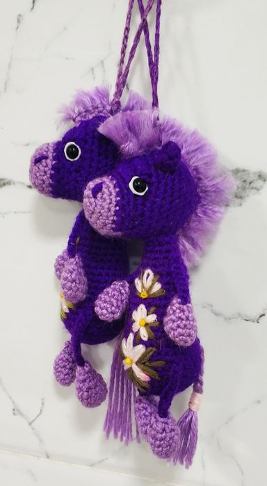 Вязаные игрушки.