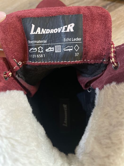Боти цвят бордо Landrover