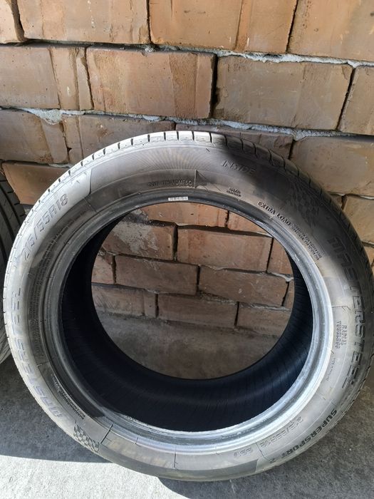 Две летни гуми R18 215x55 + подарък още две