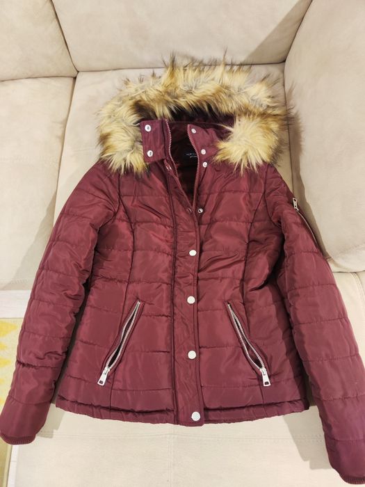 Geaca iarna cu captuseala catifelata