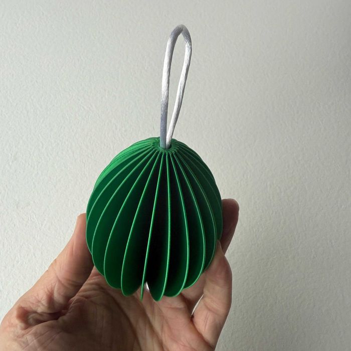 Emerald Forest | Set 4 buc ornamente de Crăciun | print 3D