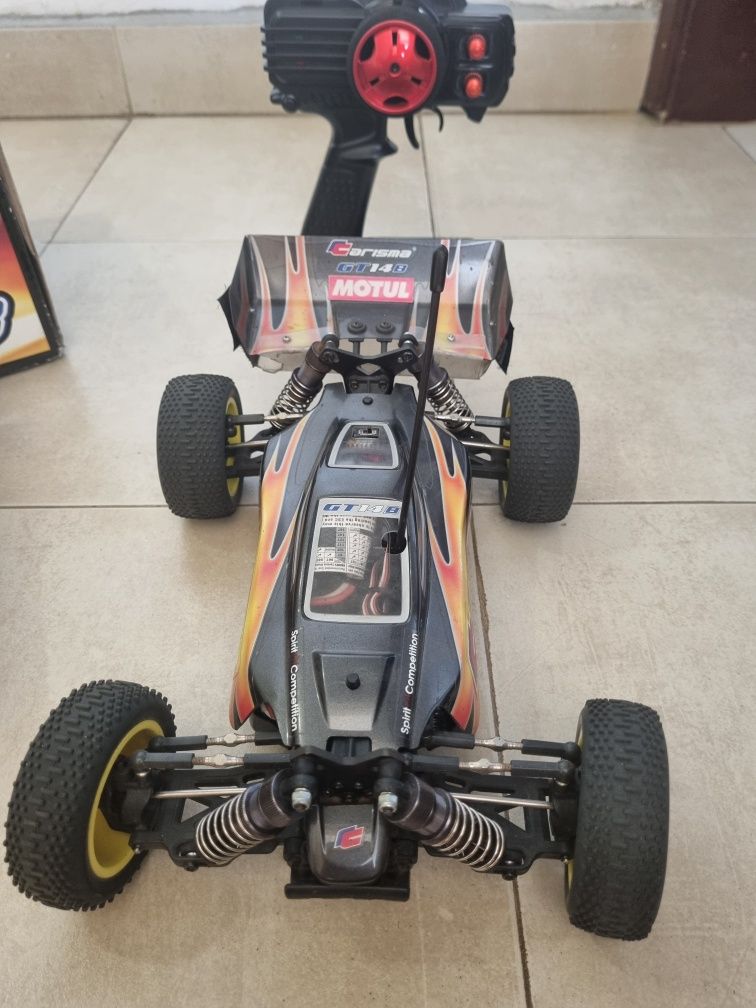 Rc carisma gt14b 1:16 тръги  с дистанционно