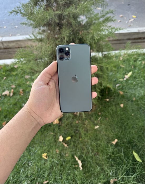 Iphone 11 Pro Max 64gb Ideal 77 ekran radnoy feys ishlamid rasm ozink