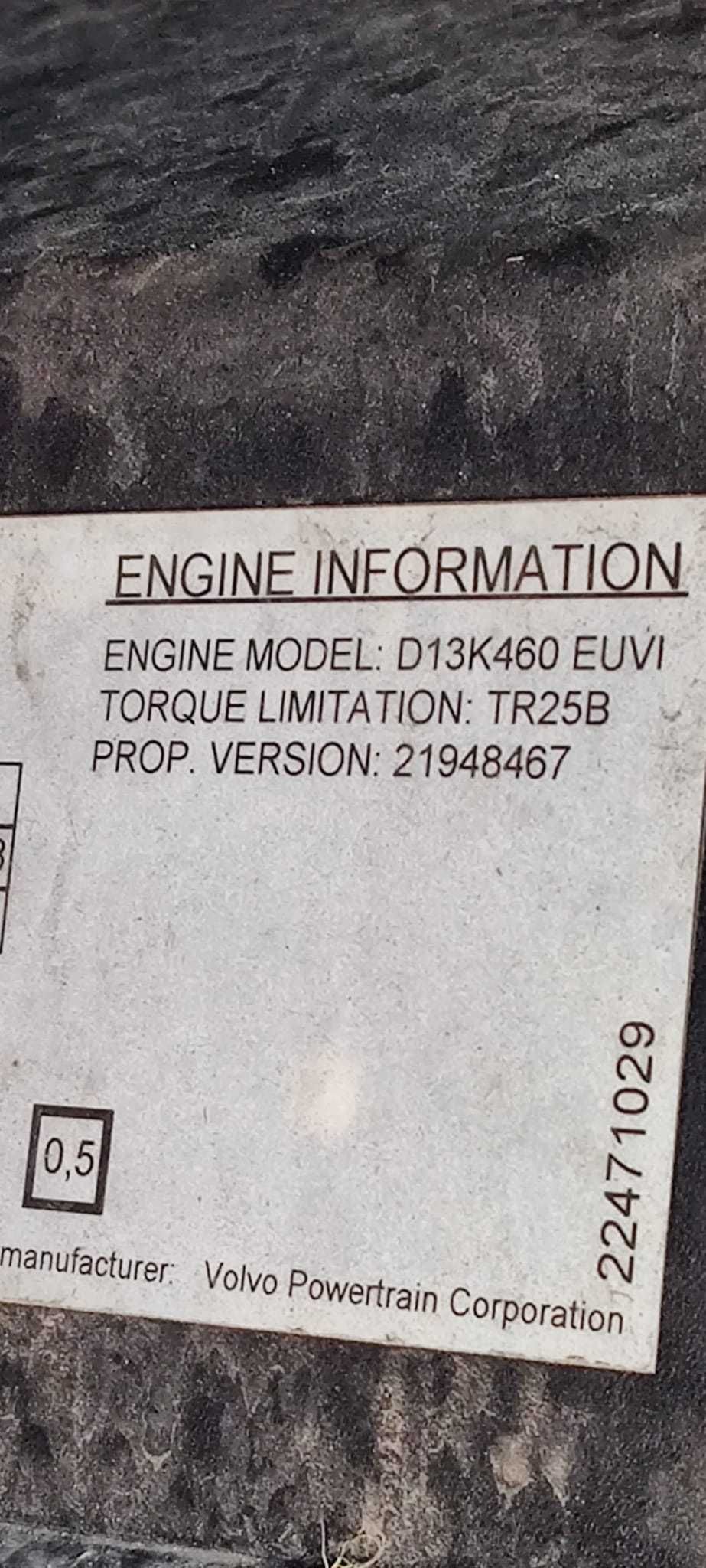 Motor Volvo FH4 E6 460 piese motor volvo e6 din dezmembrari