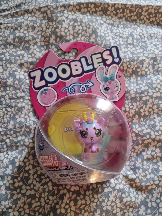 Vand figurina zoobles căprioară noua, 5 ani plus