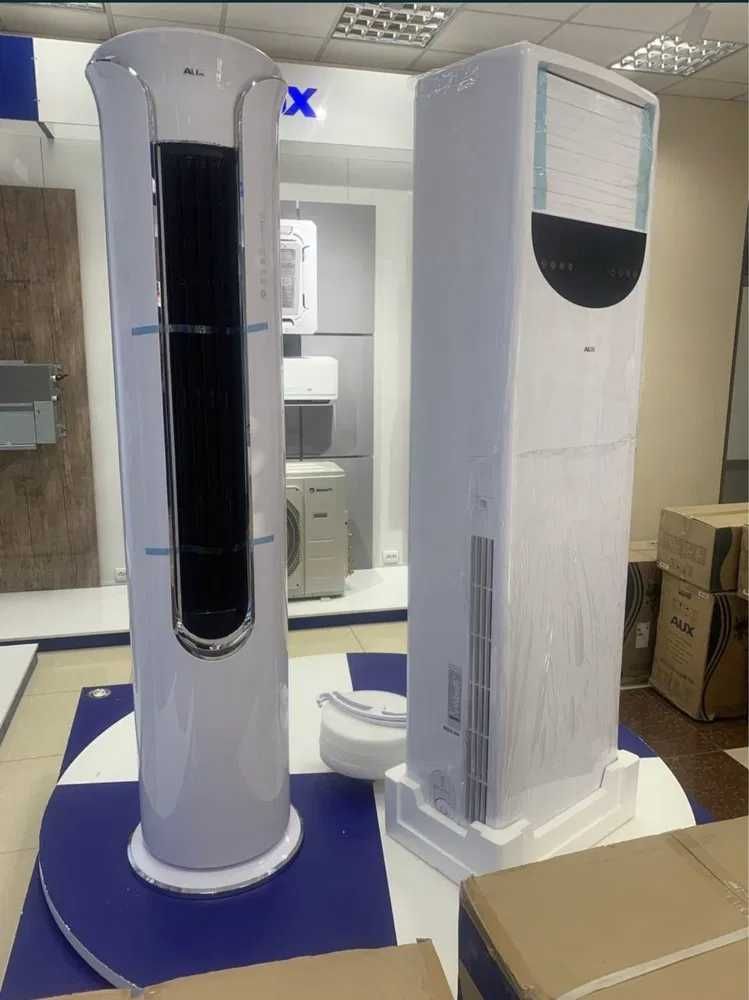 Колонный кондиционер AUX 24 (INVERTER) низки цена доставка бесплатно