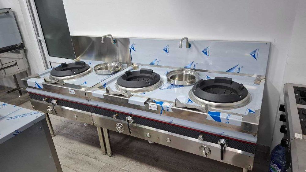 Vok qozon Gaz plita    Wok вок плита для лагман  Плита газовая Wok