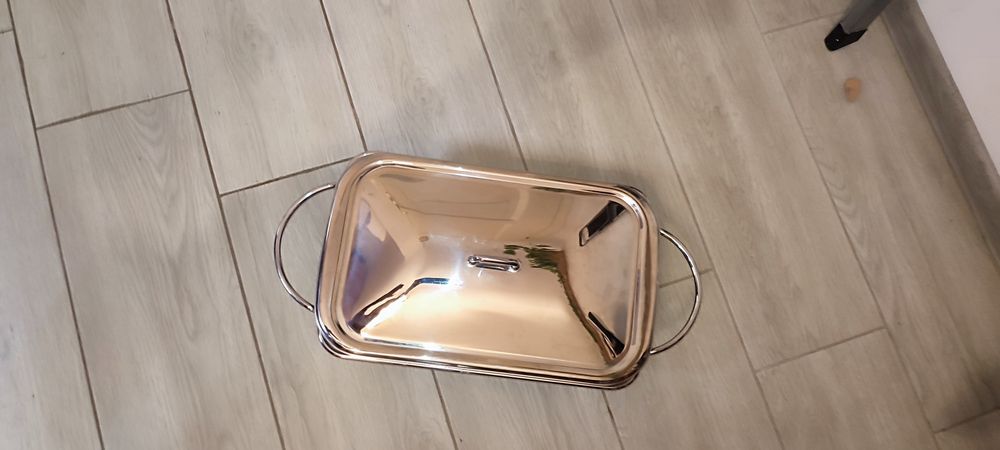 Vas termorezistent, cu incalzitor pentru mancare, 3 l, Sabinex