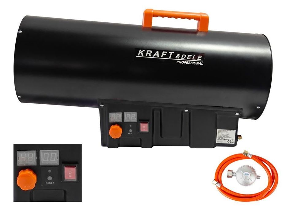 Tun de caldura gaz 60kw display programabil, reductor inclus KD11702