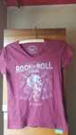 Tricou de dama punk.rock Hard rock guitar original marimea M