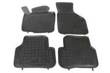Set covorase auto din cauciuc VW Passat B6/B7 din 2005-2015; Passat CC (357) 2008-; CC (358) 2012-; B7 Alltrack 2012-; Tiguan 2007-2016, Jetta (1B) 07.2010-; presuri tip tavita marca Rezaw Plast