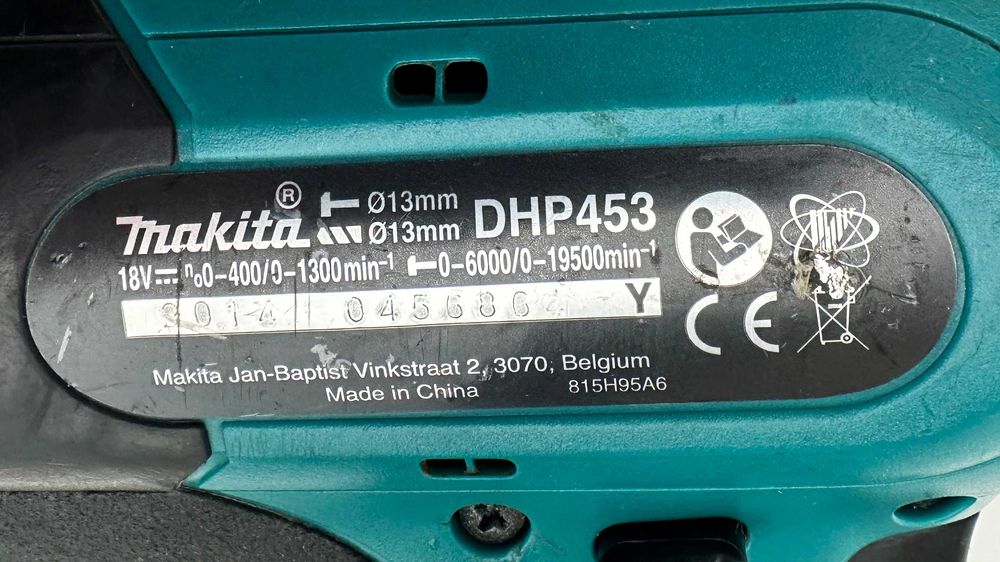 Makita DHP 453 - Ударен винтоверт 18V