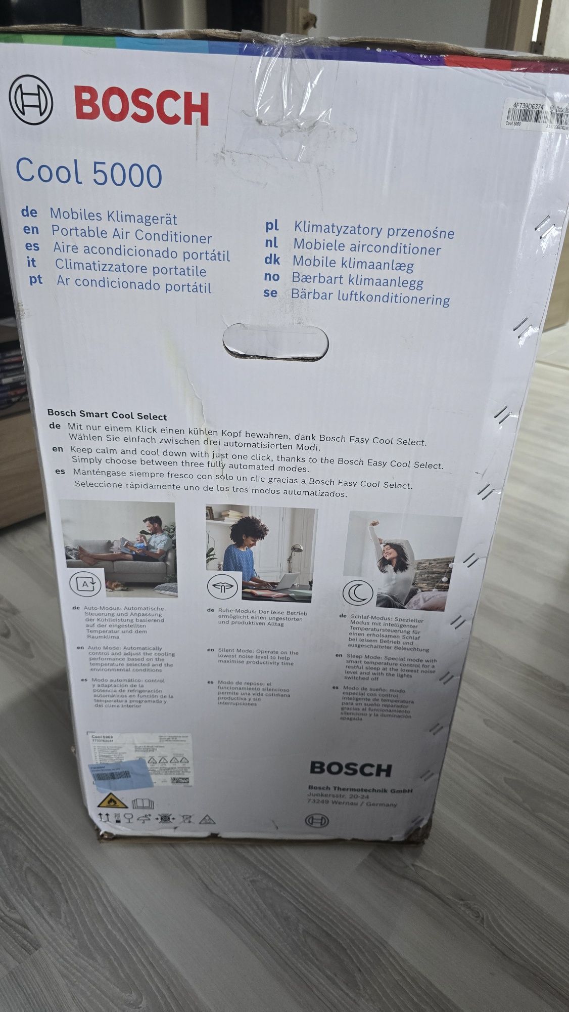 Aer conditionat portabil Bosch Climate 5000