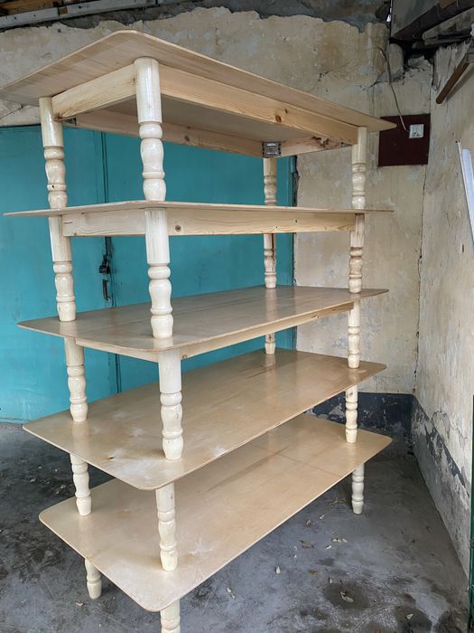 Хонтахта из фанеры ножки деревянные новые размер 150   75.