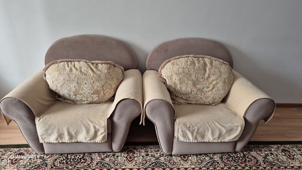 Диван и 2 кресла