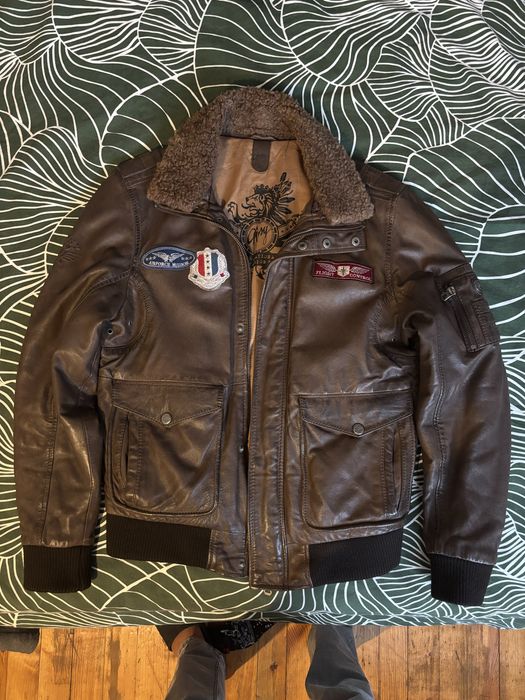 Яке тип пилотско от (естествена кожа)