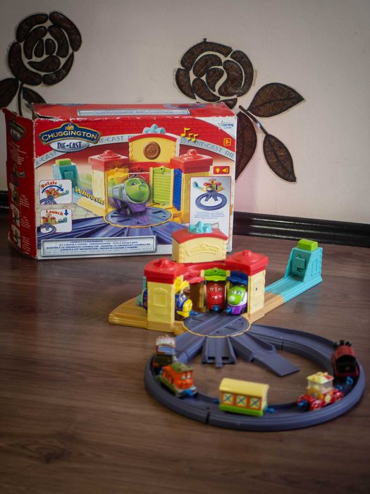 Diecast Chuggington - Launch & Go Roundhouse