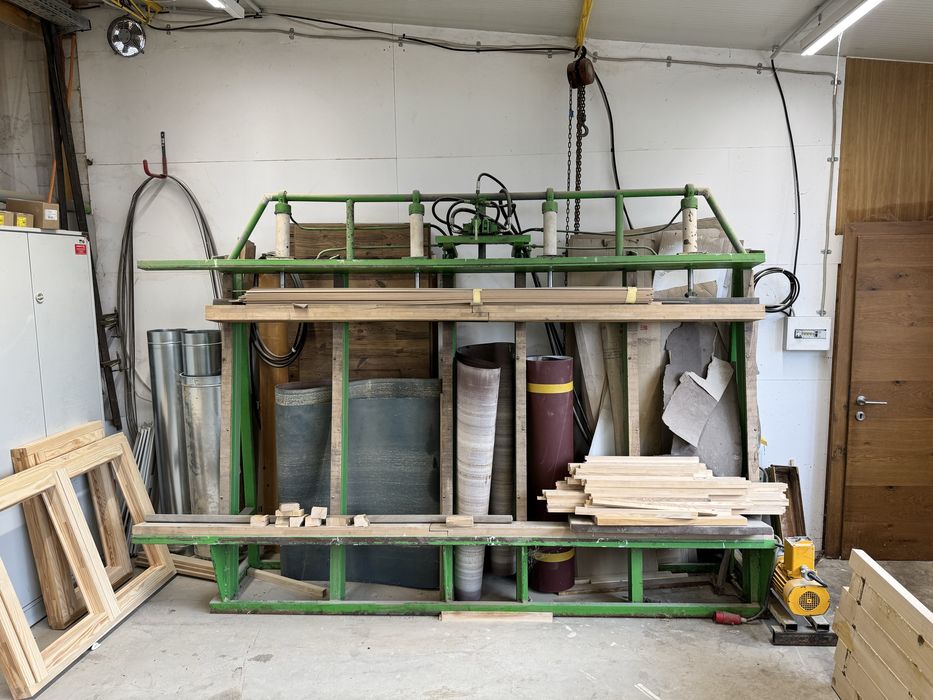 Vand masina de slefuit+presa hidraulica functionale