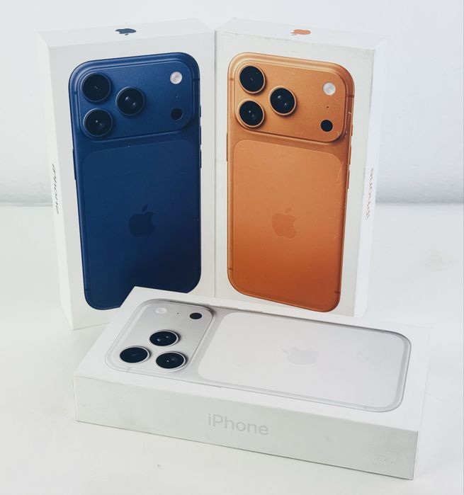 НАЛИЧНИ! Apple iPhone 17 Pro 256GB Cosmic Orange / Deep Blue / Silver