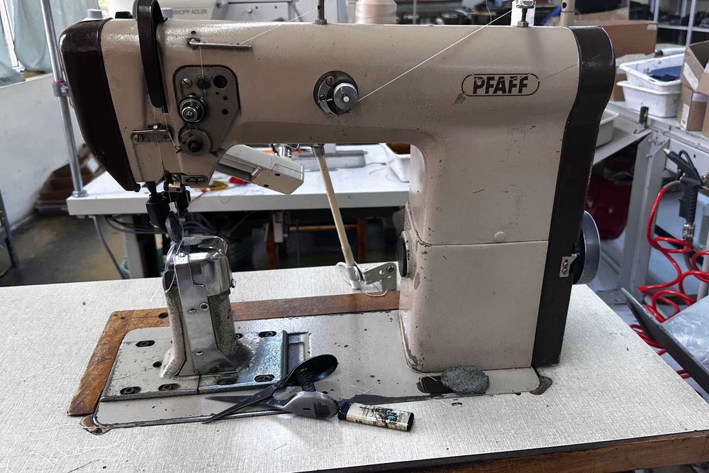 Шевни машини за обувки, чанти - кожа, брезент, винил, текстил