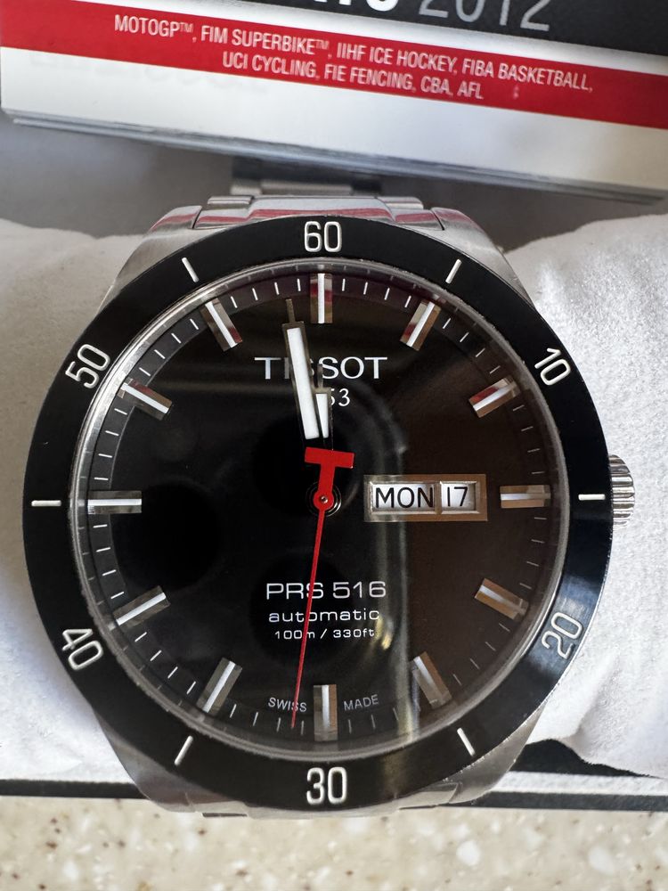 Тиссот, PRS 516, самоподзавод, сапфир стекло, 100 м.