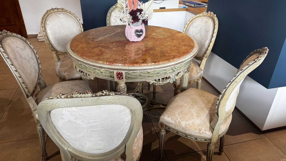 masa stil baroc venetian