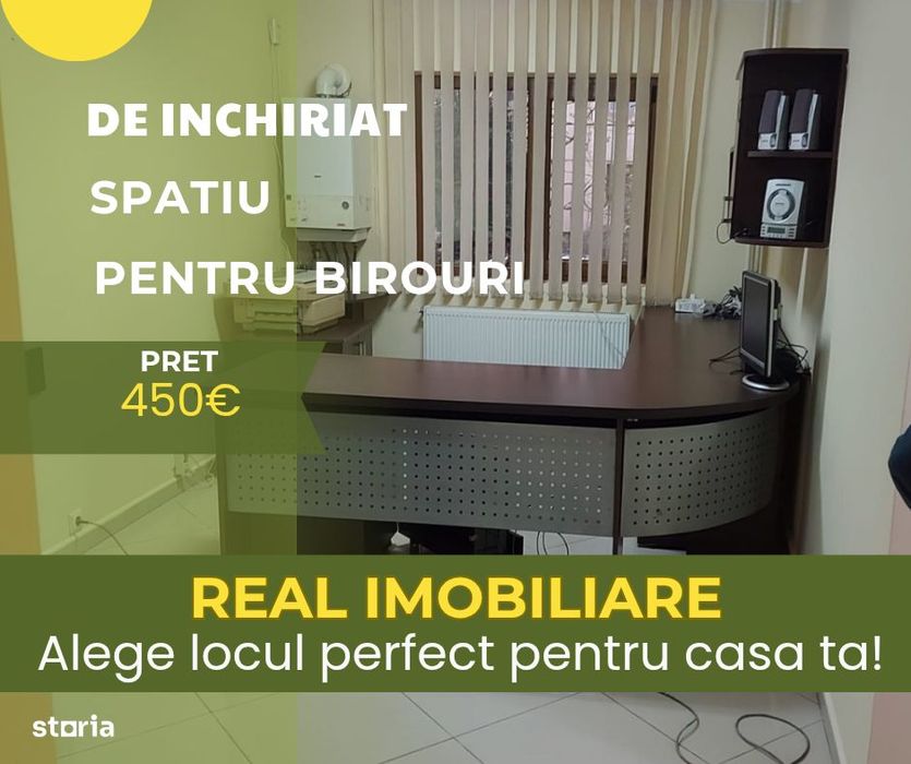 Spatiu pentru birouri, 2 camere, parter, 50mp - zona Unirii !