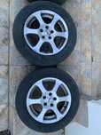 Jante aliaj 5x110 cu cauciucuri vara 205/60/R16!