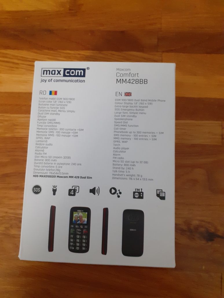 Telefon Maxxcom seniori