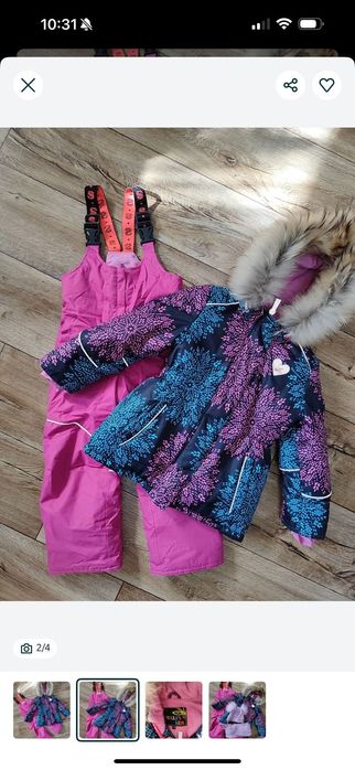 Зимний комплект на девочку