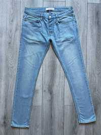 Blugi TOPMAN Super Skinny Albastru Barbati | 32 (86 CM)