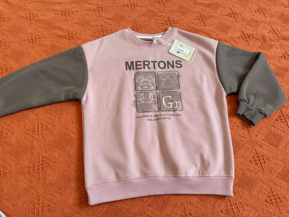 Теплый свитшот на девочку