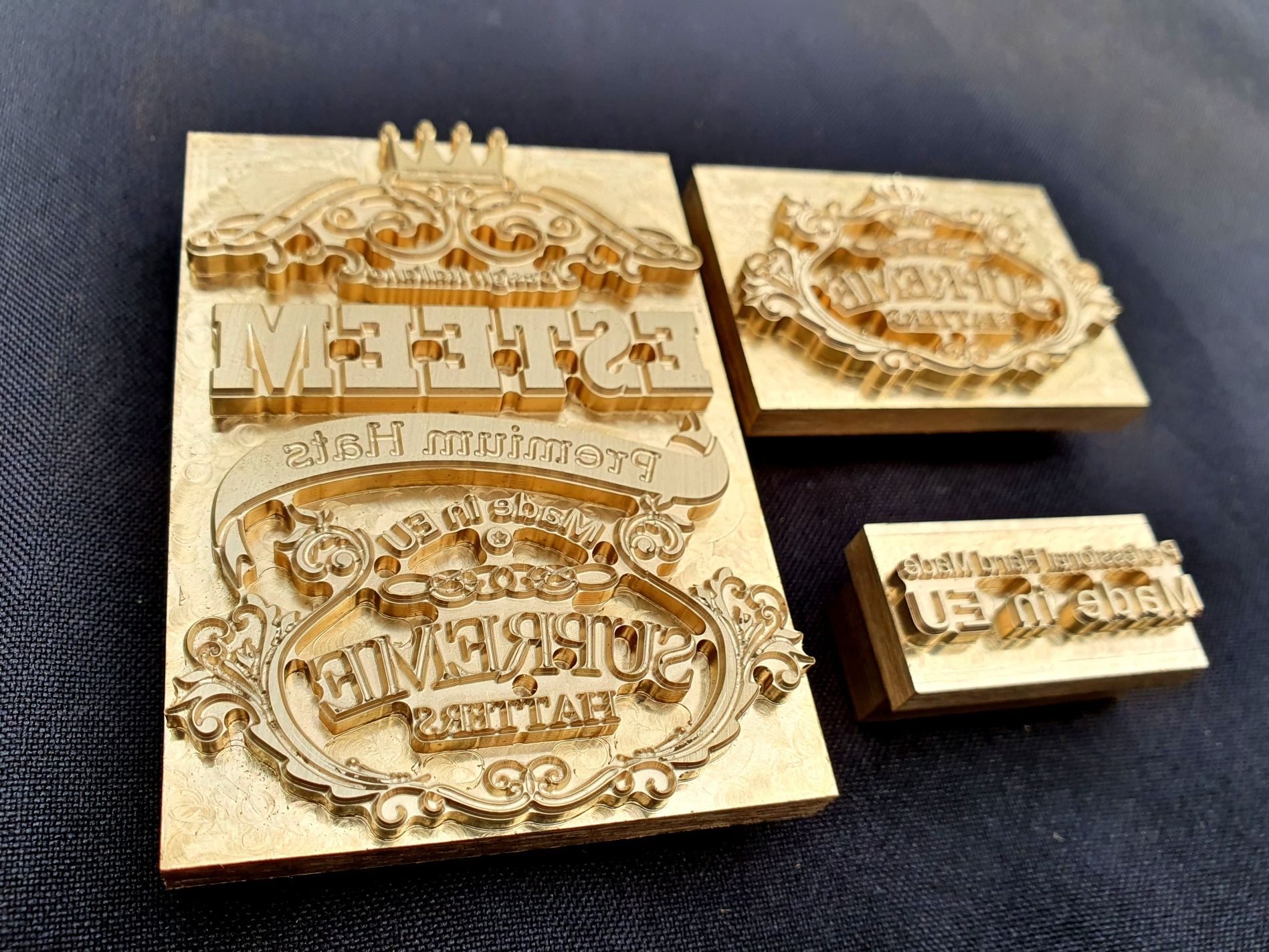 Stampile metalice personalizate imprimare lemn piele bronzing folio
