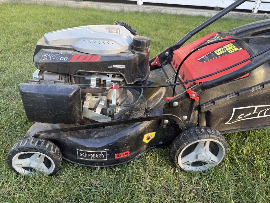 Masina de tuns iarba second hand marca Scheppach